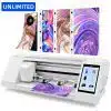Unlimited Automatic Intelligent Mobile Phone Screen Protector Cutting Machine Tpu Hydrogel Film Cutter Machine