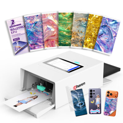 High-Resolution Prints AI Image Extraction Phone Skin Printer Cutting Machine for Mobile Phone Hydrogel Film Screen Protector