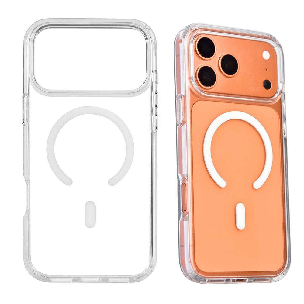 Magnetic Case for iPhone 17 Pro Max Air 16 15 14 13 18 for Google for Redmi Safe Shockproof PC Mobile Phone Cases - Kép 2
