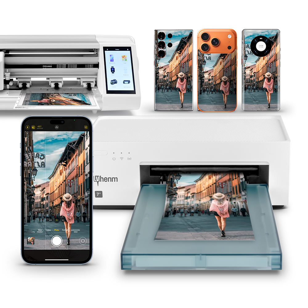 Intelligence Portable Phone Back Film Printer Sticker Film Cutting Machine Phone Skin Printer