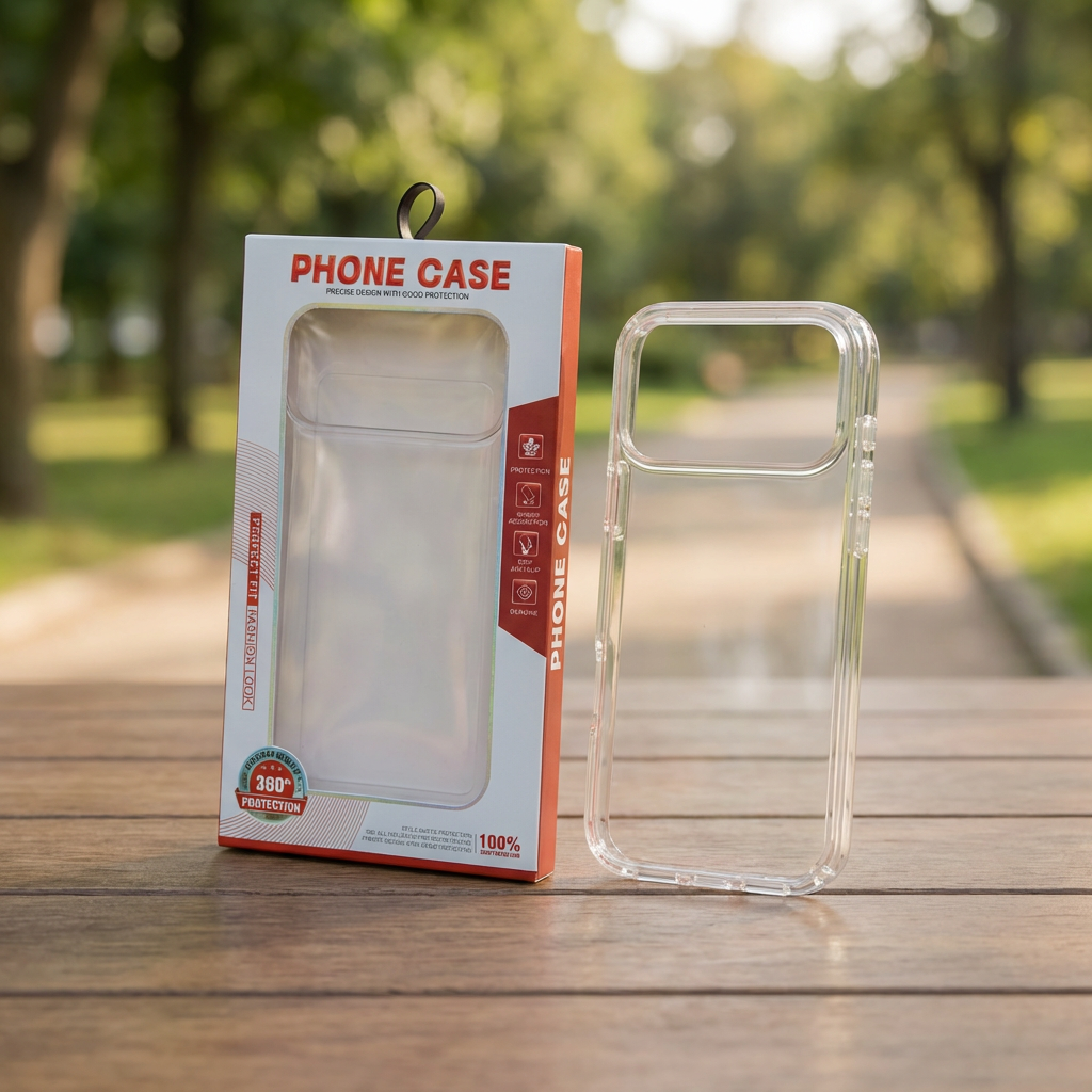 Phone Case PC Clear Mobile Cover Bulk for iPhone 12 13 15 16 17 Pro Max Smartphone Protective Cases - Obraz 6
