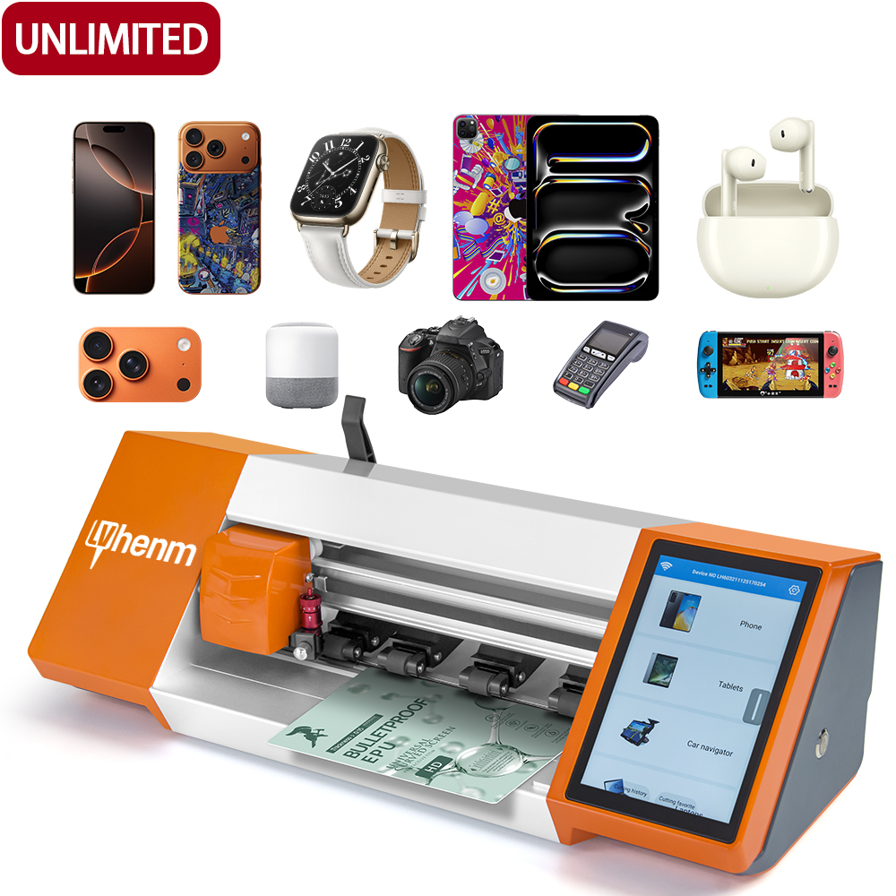 Unlimited Smart Cutter Mobile Sticker Phone Skin Hydrogel Film Screen Protector Cutting Machine