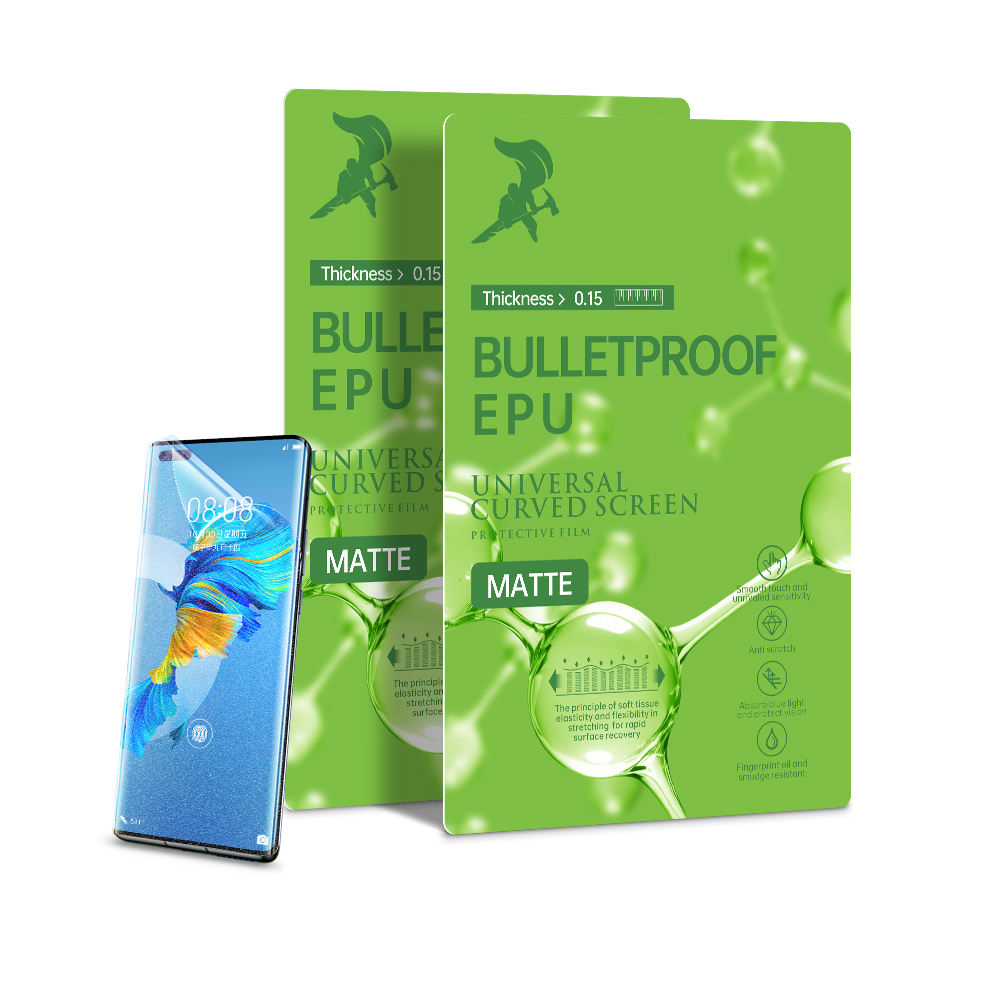 0.15mm EPU Soft Hydrogel Film Materials Sheet Mobile Phone Screen Protector