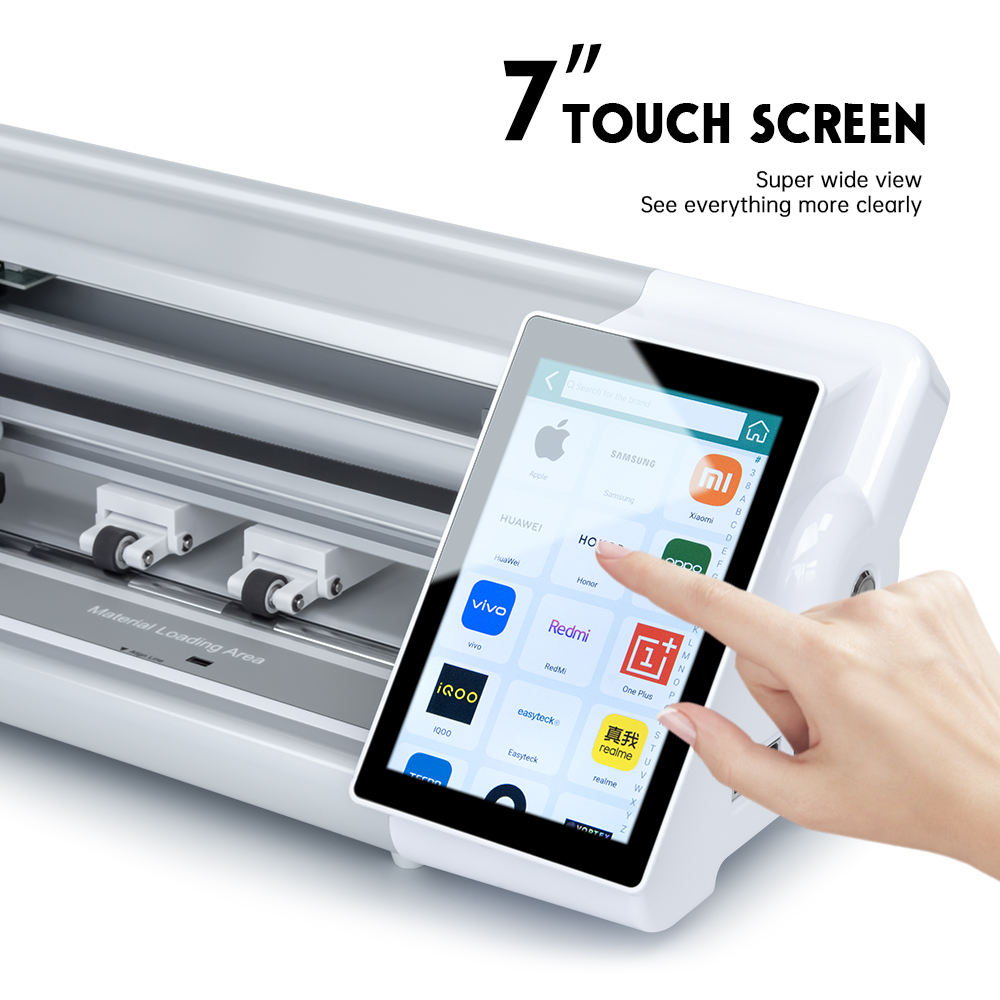 2025 New Arrived X5T 13-Inch Intelligent Unlimited Hydrogel TPU Screen Protector Film Cutting Machine - Immagine 5