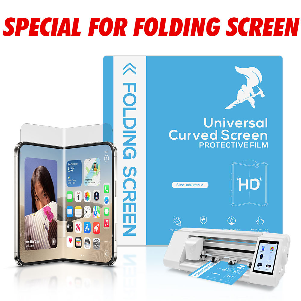 180*190mm EPU Screen Hydrogel Film Raw Soft Hydrogel Films for Iphone Duo for Foldable Phone