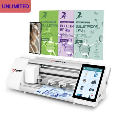 Fully Automatic Unlimited Hydrogel Film Cutter Screen Protector Cutting Machine With 7inch HD Touch Screen 16 Languages