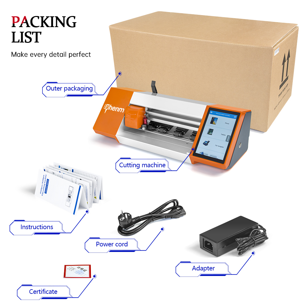 Unlimited Smart Cutter Mobile Sticker Phone Skin Hydrogel Film Screen Protector Cutting Machine - Bild 6