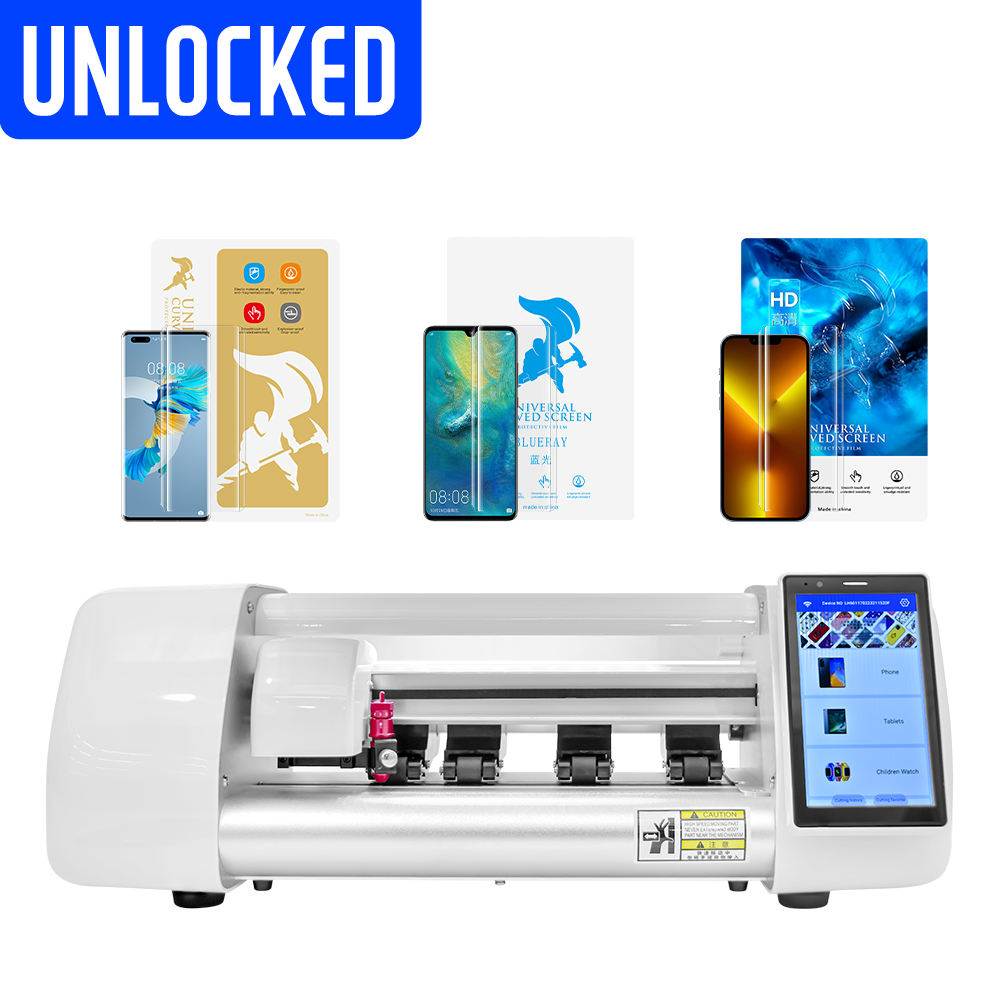 Unlimited Unlocked Mobile Phone Hydrogel Film Plotter Making Cutter Maquina Hidrogel Smart Screen Protector Cutting Machine