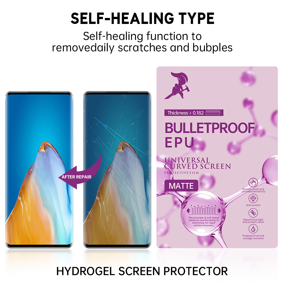 Epu Hidrogel Pantalla Cellphone Para Telefonos Protected Mobile Cell Phones Protective Cover Guard Epu Film Sheet for Screen - Image 2