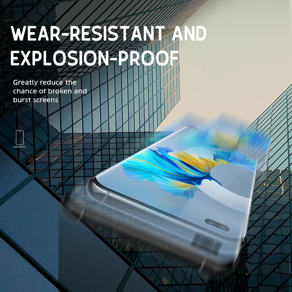 New Upgraded UV Curing Light Film Mobile Phone Anti-Scratch Uv Glass Curved Screen Protector for Samsung Galaxy - Obraz 6