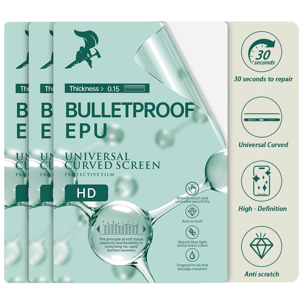 Hydrogel Matte Screen Protector Film Anti Glare TPU Protective Guard for iPhone for Samsung GPS Nano Devices - تصویر 5