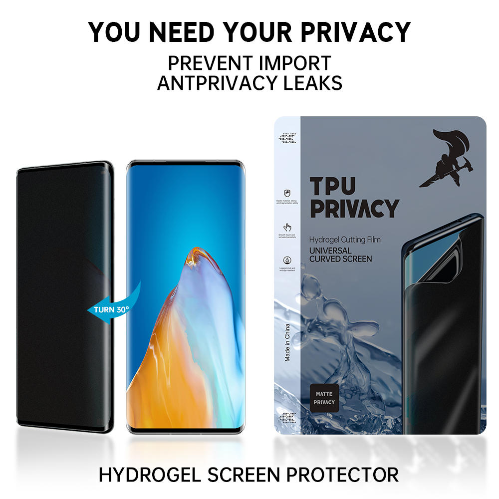 Anti Spy Hydrogel Micas De Hidrogel Mobile Phone Protective Screen Protector Film Privacy Protection for Cutter Machine - Kuva 2