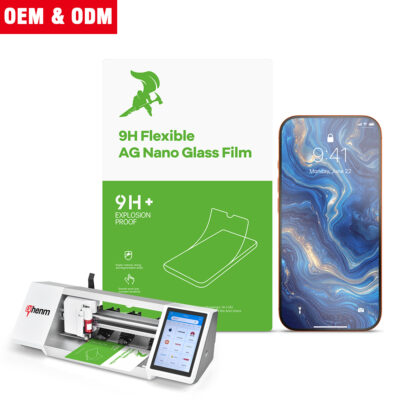 New 0.35mm Electroplate Universal Flexible HD AF Hybrid Glass Film Screen Protector 2.5D 7H Hardness 92% for Mobile Phone