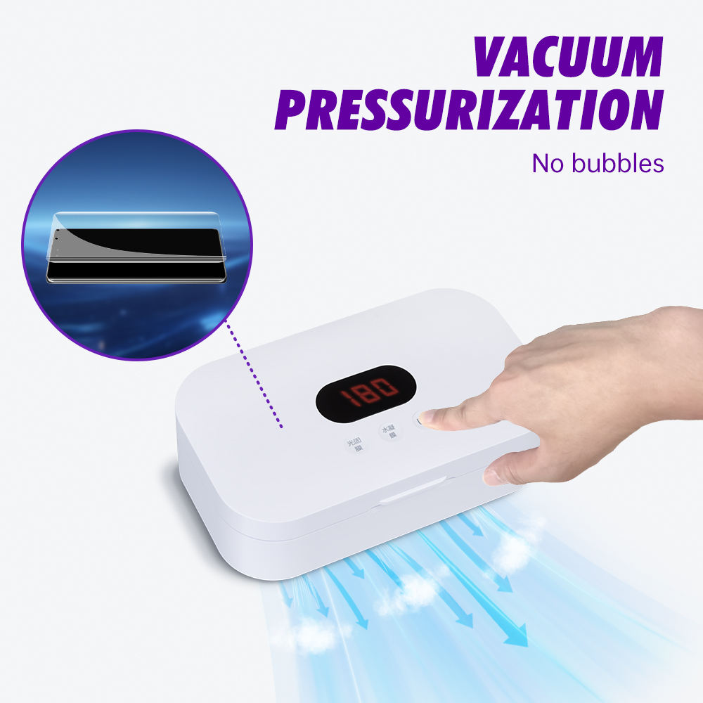 Hydrogel Film UV Screen Protector Vacuum Curing Machine for Mobile Phones UV Screen Protector - Image 5