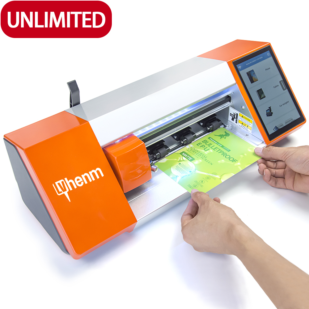 New Design Cosmic Orange Unlimited Smartphone TPU EPU Hydrogel Film Screen Protector Cutting Machine for Iphone 15 16 17 Pro Max