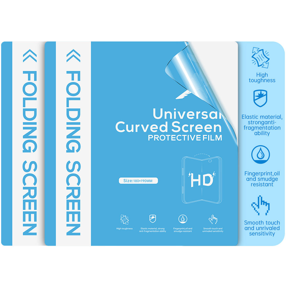 Universal Phone Protection Raw Materials Soft Screen Hydrogel Film EPU HD Hydrogel Screen Protector Film for iphone Duo - Kuva 6