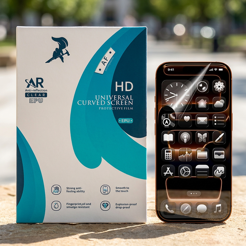 Customized AR Anti-reflection Screen Protector High Transmittance EPU Film Universal Cutting for All Phone Models - Image 5