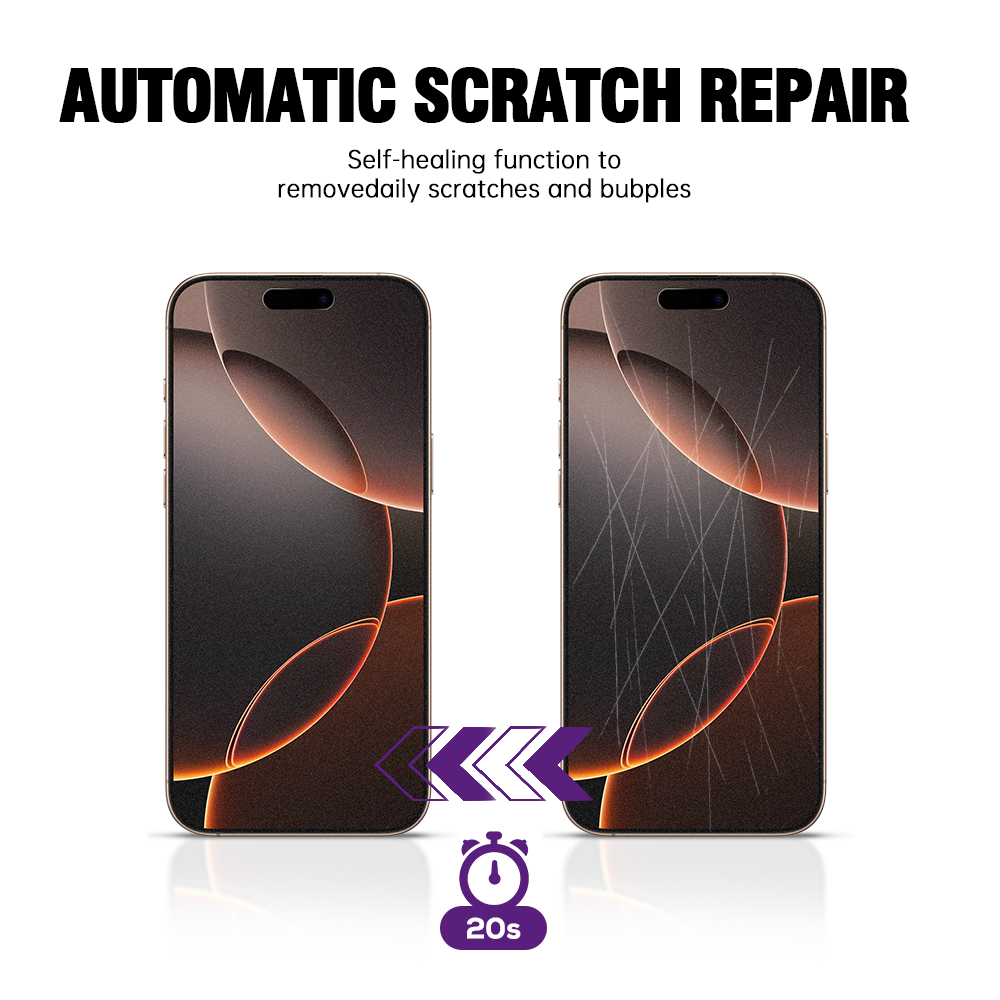 0.25mm Soft Hydrogel Matte EPU Screen Protector Material Film for Smart Mobile Phone - Зображення 5