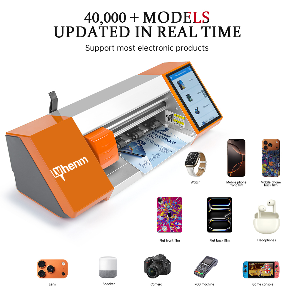 New Design Cosmic Orange Unlimited Smartphone TPU EPU Hydrogel Film Screen Protector Cutting Machine for Iphone 15 16 17 Pro Max - Image 2